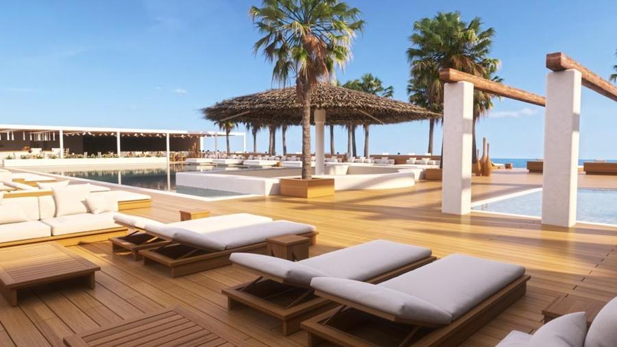 Mediterranean Beach Palace Hotel Monólithos Exterior photo